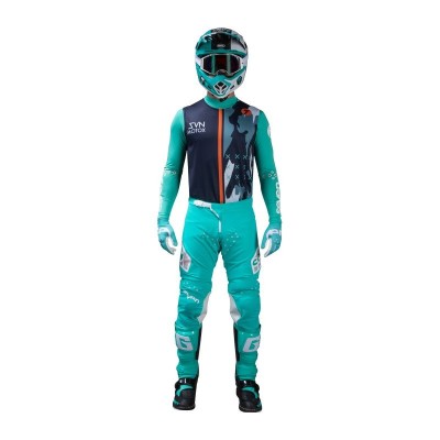 Maillot Over Seven Zero Vandal Aqua lite 
