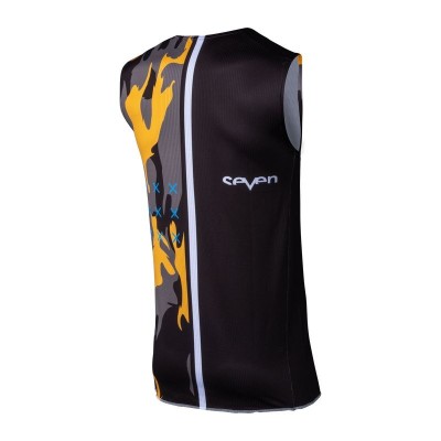 Maillot enfant Seven Zero Vandal orange 