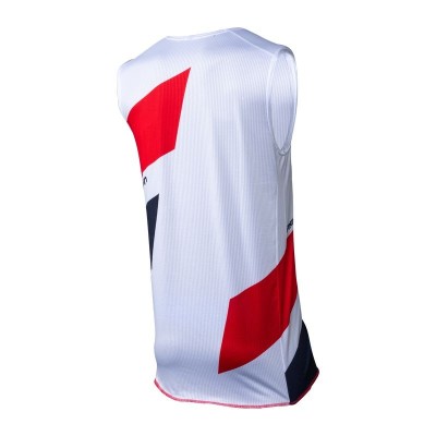 Maillot Over Seven Zero Delta blanc 
