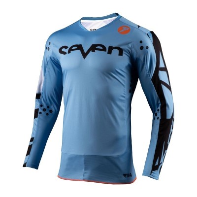 Maillot Seven Rival Trooper-2 bleu 