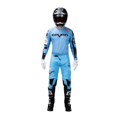 Maillot Seven Rival Trooper-2 bleu 