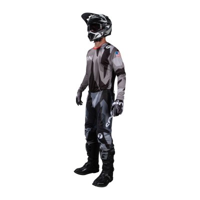 Maillot Seven Annex Bortz Noir Gris 