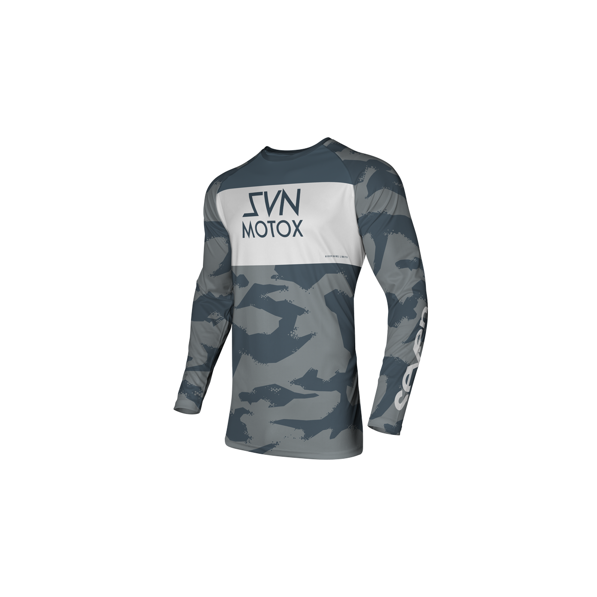 Maillot Seven Vox Pursuit Gris 