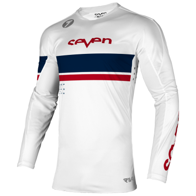 Maillot Seven Rival Vanquish Blanc 