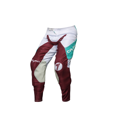 Pantalon Seven Zero Flite Bordeaux/Bleu turquoise 