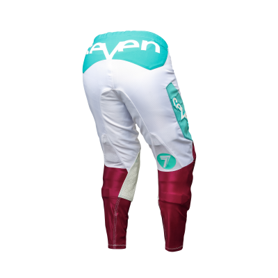 Pantalon Seven Zero Flite Bordeaux/Bleu turquoise 