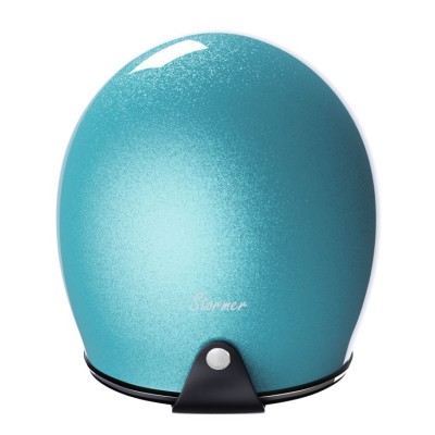 Casque Stormer Quartz Paillettes Turquoise Brillant 