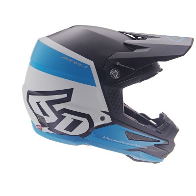 Casque 6D ATR-1 Flight Noir Bleu 