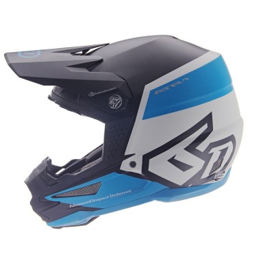 Casque 6D ATR-1 Flight Noir Bleu 