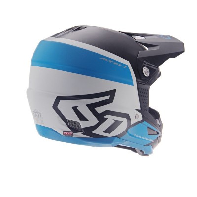 Casque 6D ATR-1 Flight Noir Bleu 