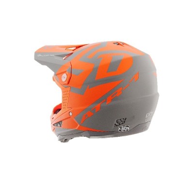 Casque 6D ATR-1 Switch Orange Gris 