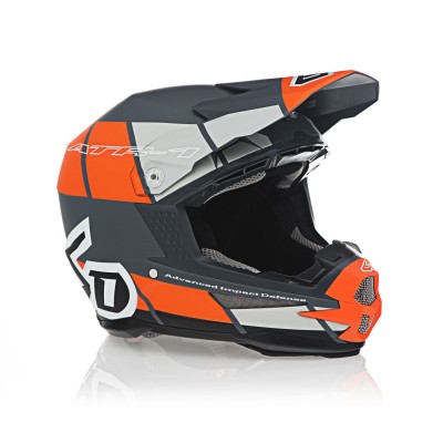 Casque 6D ATR-1 Shear Orange Gris Noir 