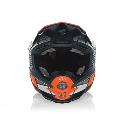 Casque 6D ATR-1 Shear Orange Gris Noir 