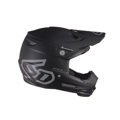 Casque Enfant 6D ATR-2 Solid Noir Mat 