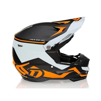 Casque Enfant 6D ATR-2 Drive Orange Fluo 