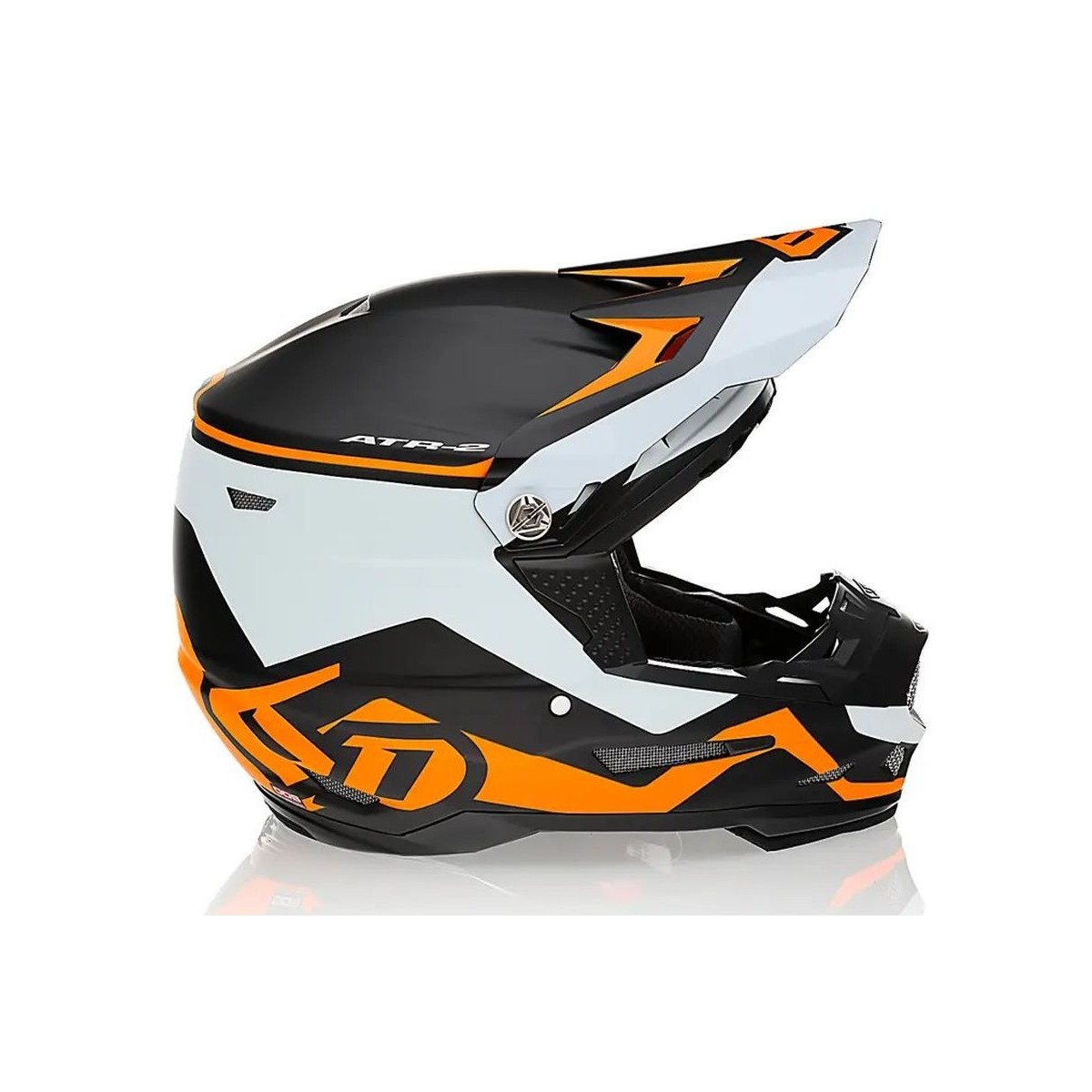 Casque Enfant 6D ATR-2 Drive Orange Fluo 