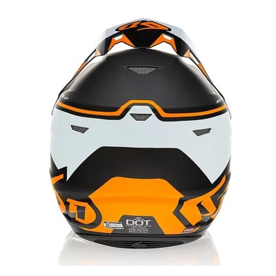 Casque Enfant 6D ATR-2 Drive Orange Fluo 