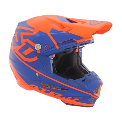 Casque 6D ATR-2 Core Orange Bleu 