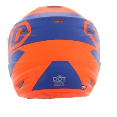 Casque 6D ATR-2 Core Orange Bleu 