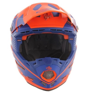 Casque 6D ATR-2 Core Orange Bleu 