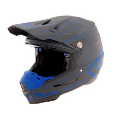 Casque 6D ATR-2 Recon Gris Bleu 