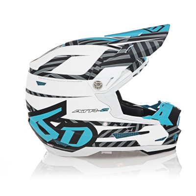 Casque 6D ATR-2 Havoc Bleu Electrique 