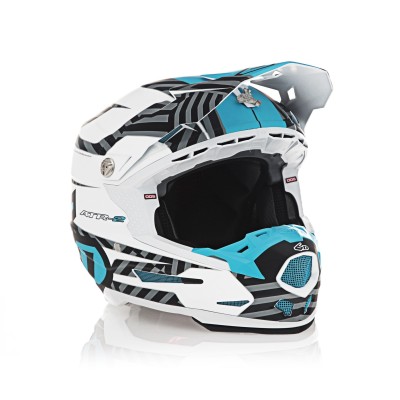 Casque 6D ATR-2 Havoc Bleu Electrique 