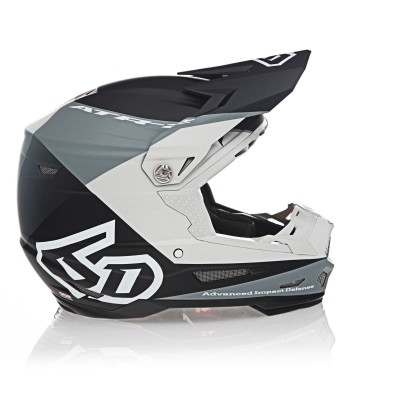 Casque 6D ATR-2 Quadrant Charcoal Noir Gris 