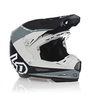 Casque 6D ATR-2 Quadrant Charcoal Noir Gris 