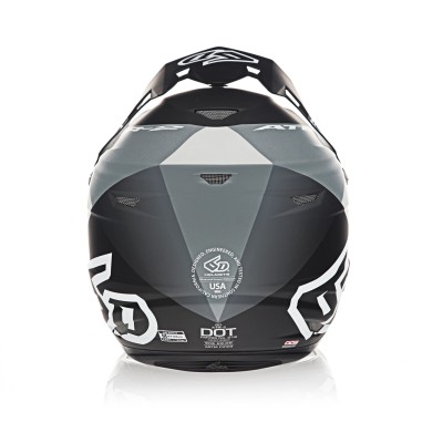 Casque 6D ATR-2 Quadrant Charcoal Noir Gris 