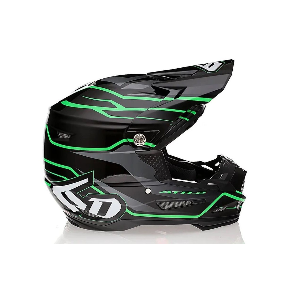 Casque 6D ATR-2 Phase Noir Vert 