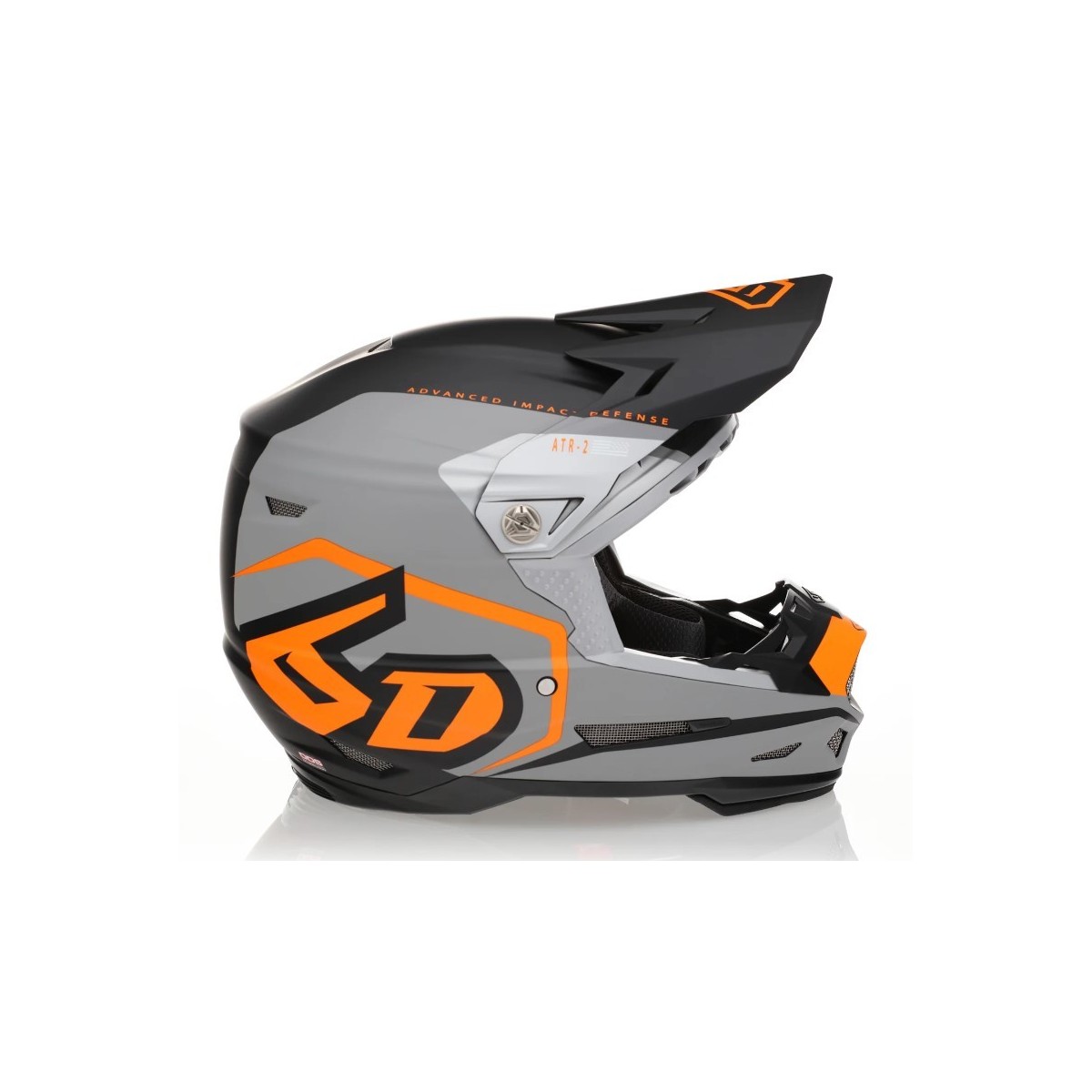Casque 6D ATR-2 Delta Orange Fluo 