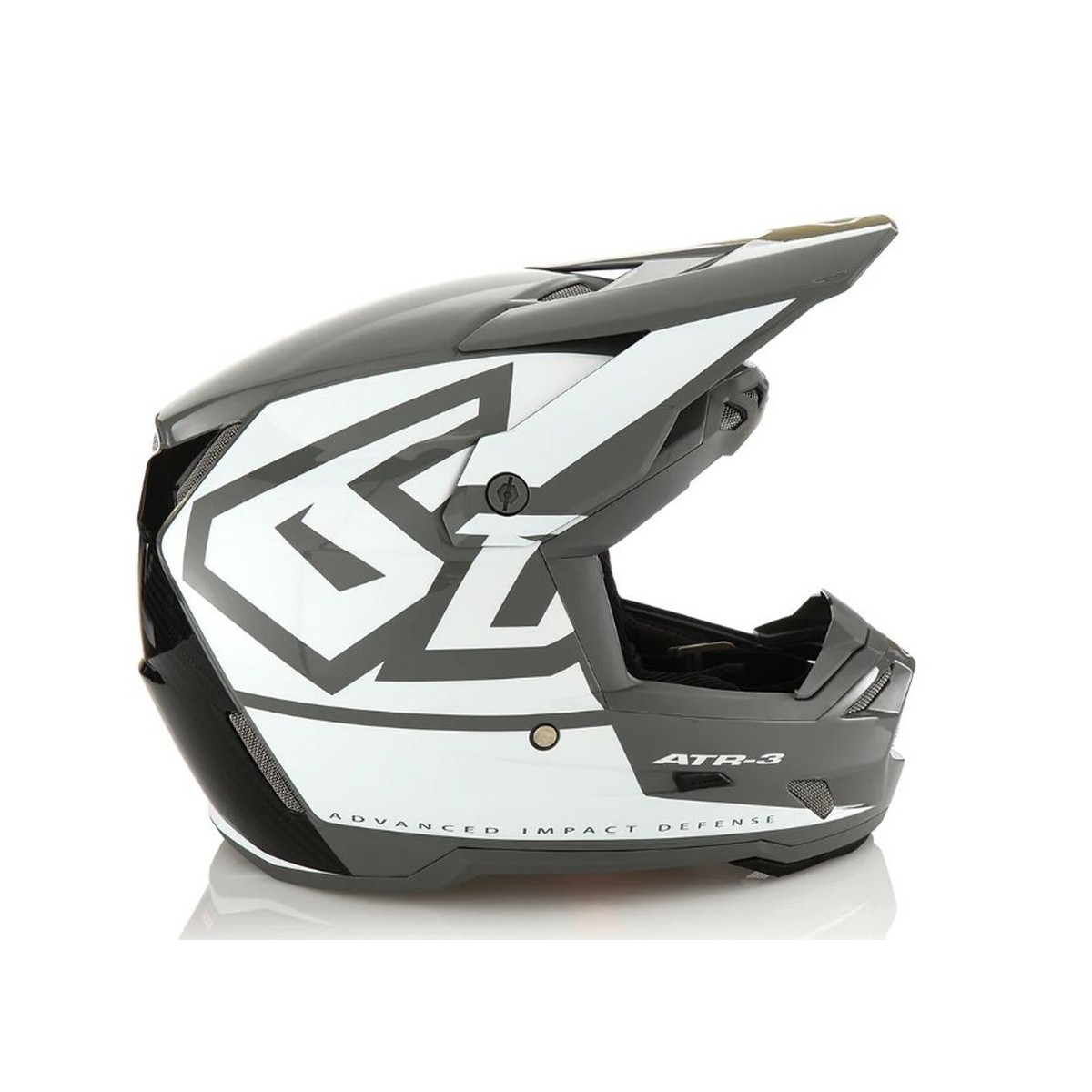 Casque 6D ATR-3 Hex Blanc Brillant 