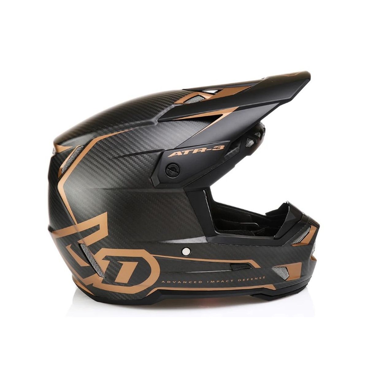 Casque 6D ATR-3 Nova Bronze Matt Carbone 