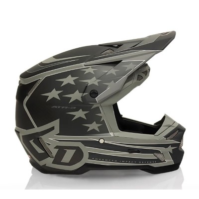Casque 6D ATR-3 Patriot Noir Matt 