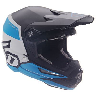 Casque BMX 6D ATB-1 White Blue 