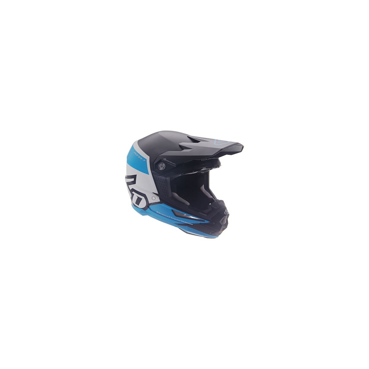 Casque BMX 6D ATB-1 White Blue 