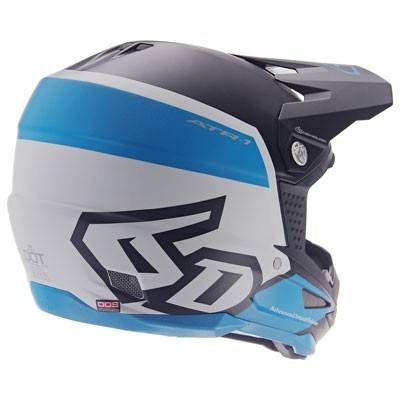 Casque BMX 6D ATB-1 White Blue 