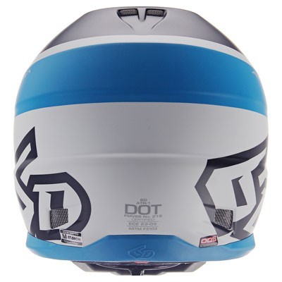 Casque BMX 6D ATB-1 White Blue 
