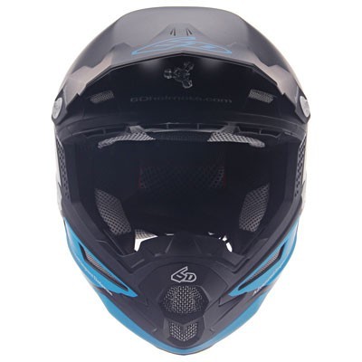 Casque BMX 6D ATB-1 White Blue 