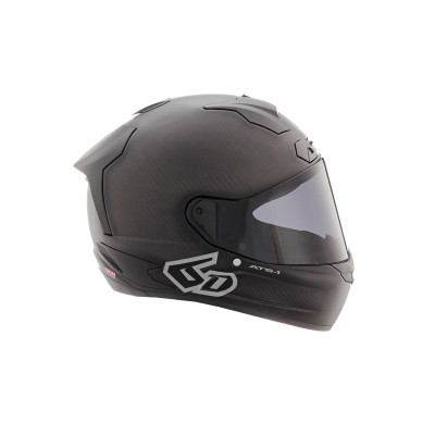 Casque 6D ATS-1R Solid Noir Mat 