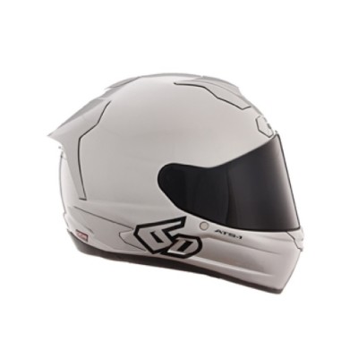 Casque 6D ATS-1R Solid Argent 