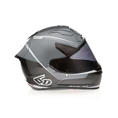 Casque 6D ATS-1R Alpha Argent 