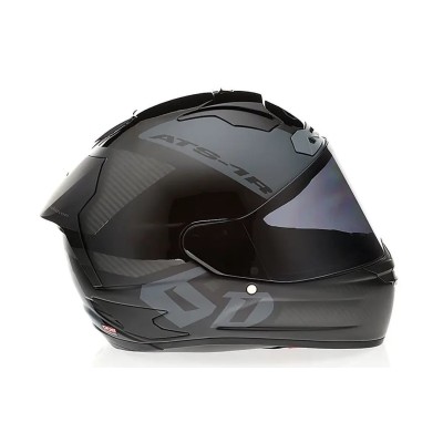 Casque 6D ATS-1R Wyman Noir Gris 