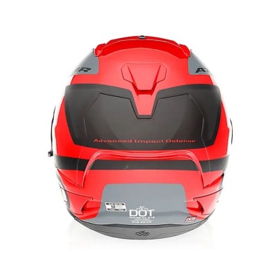 Casque 6D ATS-1R Wyman Rouge Noir 