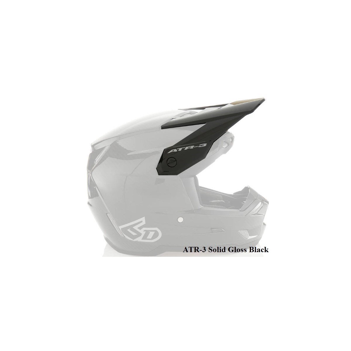 Visiere de casque 6D ATR-3 Solid 
