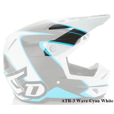 Visiere de casque 6D ATR-3 Wave 