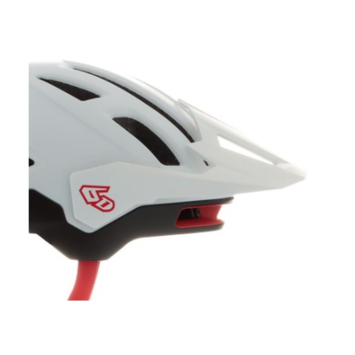 Visiere casque 6D ATB-2T Ascent Balnc Mat 