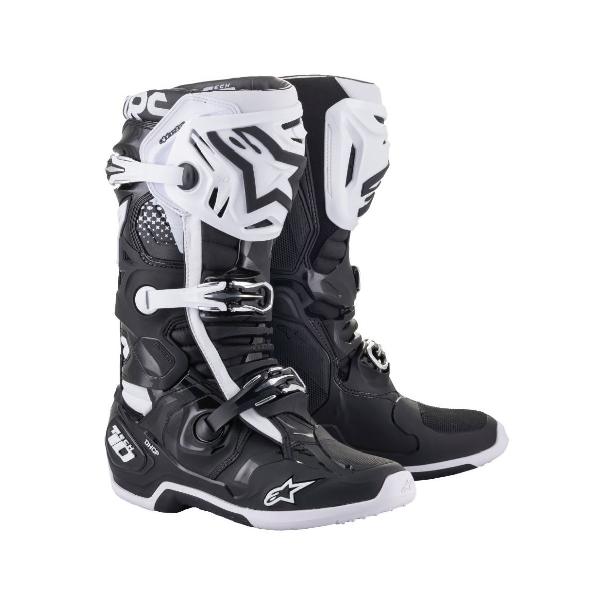 Bottes Alpinestars Tech 10 Noir Blanc 