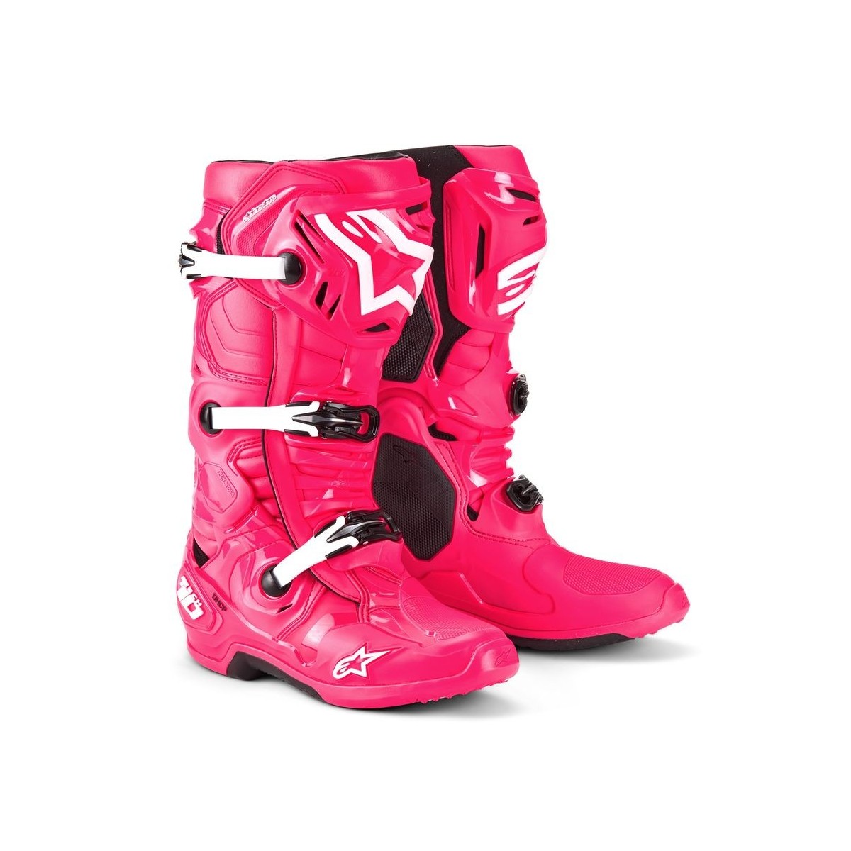 Bottes Alpinestars Tech 10 Rose Diva Blanc 